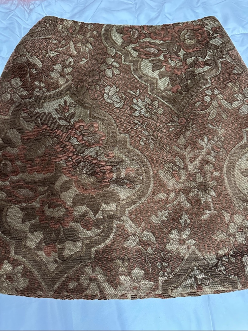 Moussy Floral Skirt Brown and Tan Size 1